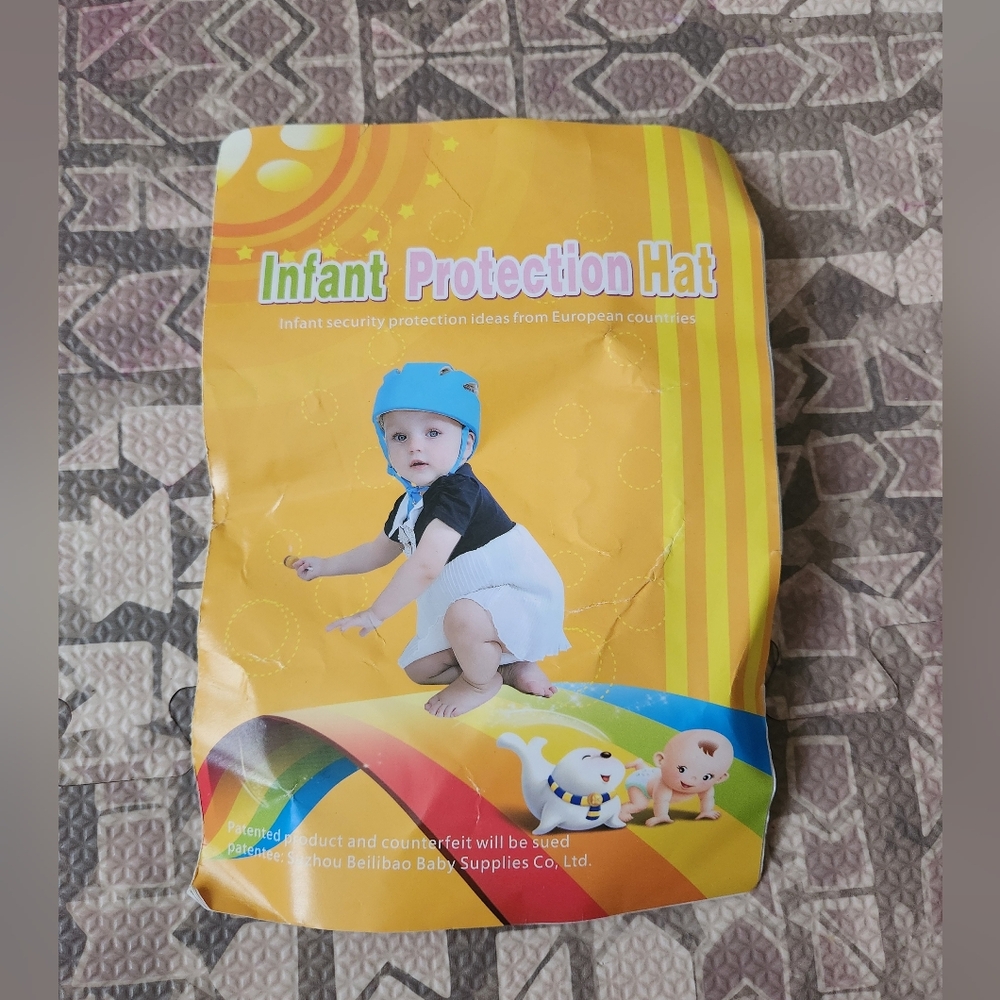 NWT Songzhilong Gray Infant Protection Helmet